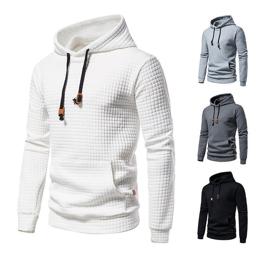 Men's Waffle Hooded Sweatshirt