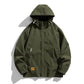 Men's Casual Warm Zip-Up Hooded Jacket（50% OFF）