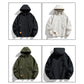 Men's Casual Warm Zip-Up Hooded Jacket（50% OFF）