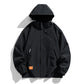 Men's Casual Warm Zip-Up Hooded Jacket（50% OFF）