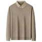 🌟New Arrival🌟Men's Fake Two Piece Lapel Long-Sleeve Tops（50% OFF）