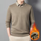 🌟New Arrival🌟Men's Fake Two Piece Lapel Long-Sleeve Tops（50% OFF）
