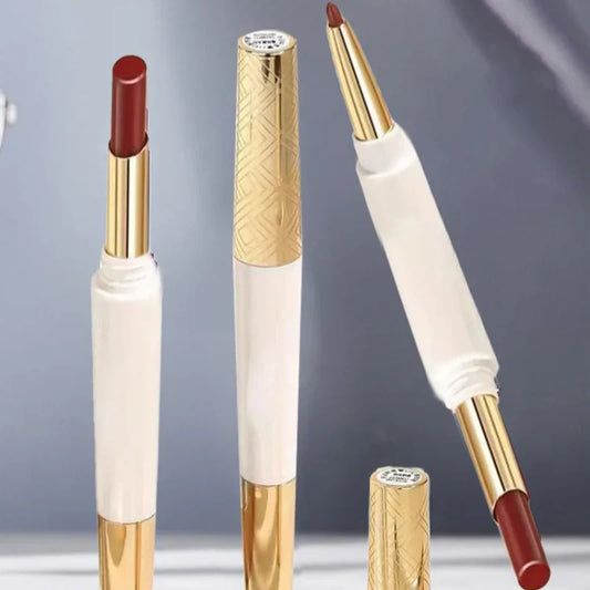 2-in-1 Waterproof Lipstick & Lip Liner