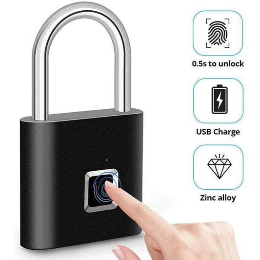 ⏳ Limited time 50% discount 💥🔒 Portable fingerprint lock, smart door lock with anti-theft protection