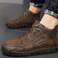 Handcrafted Men's Leather Shoes - Relieve Foot Pain