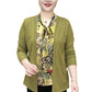 Woman's Comfortable Patchwork Fake Two-Piece Top