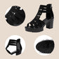 Women's Anti-Slip Peep-Toe Chunky Sandals