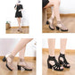 Women's Anti-Slip Peep-Toe Chunky Sandals