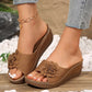 Women's Comfort Flower Slip-On Sandals