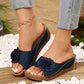 Women's Comfort Flower Slip-On Sandals