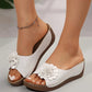 Women's Comfort Flower Slip-On Sandals