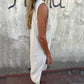 👗Early Summer New✨Women's Sleeveless Button Pocket V-Neck Dress