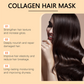 Mascarilla capilar de colágeno para cabello seco y dañad