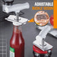 🔩 ¡COMPRA 2 LLEVA 3! ⏳ Abridor de Tapas Ajustable de Acero Inoxidable - Ajuste Automático para Diferentes Tamaños, Fácil de Usar 🍾✨