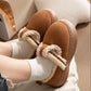 Zapatillas Cálidas con Talón Cerrado para Mujer