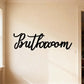 🔥Black Metal Sign Wall Art Decoration