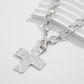 Vintage Eternal Cross Pendant Necklace
