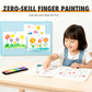🎅Christmas Hot Sale🎁Finger Paint Coloring Book for Kids