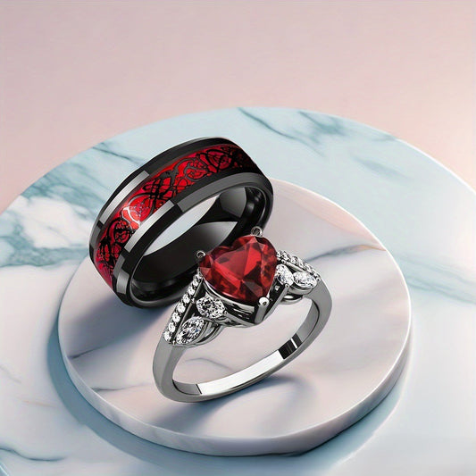 ⚡💍Couple Promise Rings💝