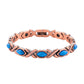 Antique Copper Finish Magnetic Stone Bracelet