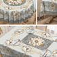🔥Elegant Waterproof Embossed Floral Tablecloth