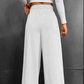 ❣️2026 New Arrival❣️Women's High-Waist Wide-Leg Pants with Drawstring