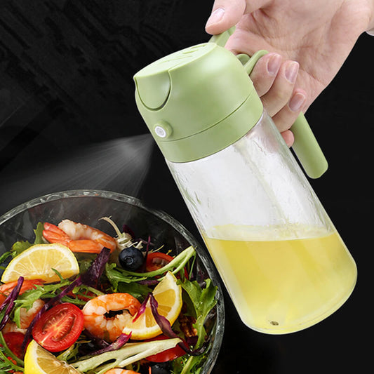 Spraying/ Pouring Integrated Oil Dispenser Bottle