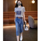 🔥New Year Hot Sale🔥Denim Half Skirt