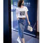 🔥New Year Hot Sale🔥Denim Half Skirt