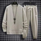MEN'S PURE COTTON LEISURE SWEATSHIRT SET
