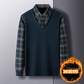 🔥 Christmas Promotion - 30% Off🔥 Fake Two Pieces Knitted Pullover