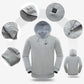 Warm Gift! USB Heated Casual Hoodie Jacket