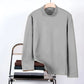 [Best Gift For Him] Men's Double-Sided Faux Velvet Half Turtleneck Bottoming Shirt