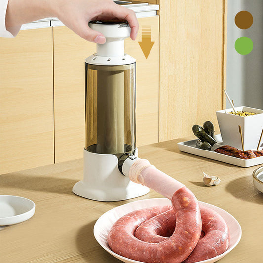 Household Sausage Stuffer with 4 Tubes of Different Sizes