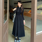 👗Black Long Sleeve Dress