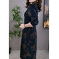 🔥✨HOT SALE 🔥✨Gift Choice - Lapel V-neck Slim Fashion Long Sleeve A-line Dress(47%OFF)
