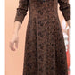 🔥✨HOT SALE 🔥✨Gift Choice - Lapel V-neck Slim Fashion Long Sleeve A-line Dress(47%OFF)