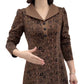 🔥✨HOT SALE 🔥✨Gift Choice - Lapel V-neck Slim Fashion Long Sleeve A-line Dress(47%OFF)