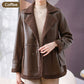 🎊Gift Choice - Women's Cozy Warm Reversible Jacket🎊