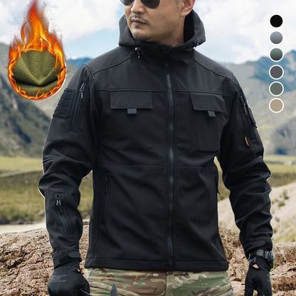 Men's Thicken Warm Tactical Jacket Mountaineering Clothing