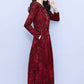 👗Women's Long Sleeve V-neck Dress with Pockets