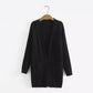 Women's Simple Knitted Long Cardigan