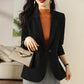 🎉New Product Launch💐– Simple Casual Draped Blazer（48%OFF）