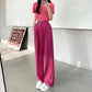 🎉New Product Launch💐– Women's wide -leg pants（50% OFF）