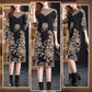 🎁Hot Sale 50% OFF⏳Women’s Elegant Lace Embroidery Long-sleeve Dress